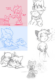 Augustus Daisy JEMCIV_(Artist) Lucy Mike MikexSandy Paulo PauloxDaisy PauloxRachel Sandy sketch (1000x1448, 736KB)