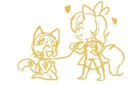 Draw_Stream Mike MikexSandy Sandy sketch Taeshi_(Artist) (900x600, 35KB)