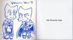book_sketch commission Lucy Mike parody sketch Taeshi_(Artist) (913x494, 140KB)