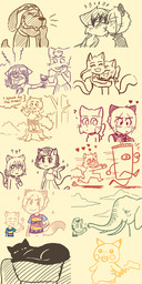 Amaya Augustus Daisy Daisy's_Dad David Draw_Stream Jessica Lucy Lucy's_father Madison Mia parody Paulo PauloxAugustus Sandy Sue Taeshi_(Artist) (1200x2400, 673KB)