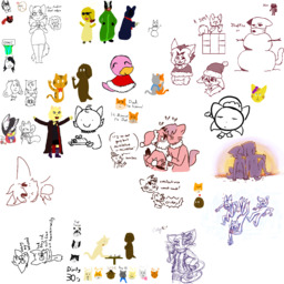 Abbey AbbeyxPaulo Amaya ArtCollab Chirpy Chris Courtney Daisy David DavidxAmaya DavidxPaulo Felix FelixxFinn Finn Haley Jasmine Jessica Kizuna Lucy Madison Matt Max Mike MikexPaulo Paulo Paulo's_dad Rachel Sam Sandy Shiraru_(Artist) Stacy Sue Tess Yewsea_(Artist) agentchimendez_(Artist) darwin sharpilu_(Artist) (4096x4096, 4.1MB)