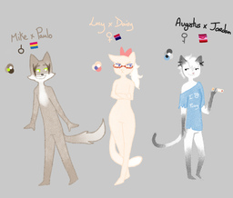 Camelote_(Artist) JordanxAugustus Kitten LucyxDaisy MikexPaulo (2000x1700, 555KB)