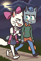 Draw_Stream Lucy Mike parody Taeshi_(Artist) (800x1200, 661KB)