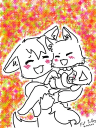 Abbey AbbeyxDaisy Daisy Fat_Tabby_(Artist) Molly (768x1024, 336KB)