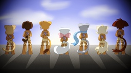Abbey cherrybelle_(Artist) Daisy David Lucy Mike parody Paulo Sue (1366x768, 209KB)