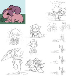 Abbey AbbeyxJasmine Amaya Augustus Daisy Jasmine JEMCIV_(Artist) Jordan Mina Molly parody sketch (1000x1053, 1.9MB)