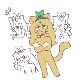 Kitten Lucy LucyxSue splotchi_(Artist) Sue (2048x2048, 1.3MB)