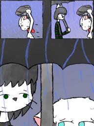 Liam LiamxLucy Lucy rain Toastyjester_(Artist) (600x800, 290KB)