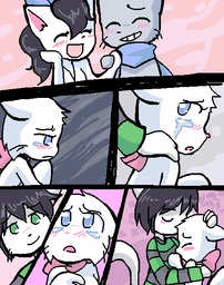 fancharacter Liam LiamxLucy Lucy Mike MikexSandy Sandy Taeshi_(Artist) (496x629, 54KB)