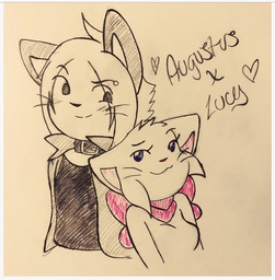 Augustus AugustusxLucy KittyDoughnuts_(Artist) Lucy (1242x1269, 472KB)