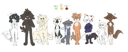 Abbey Augustus Daisy David garb_(Artist) Jasmine Lucy Mike Paulo Sandy (2580x1044, 631KB)