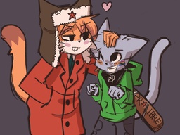 crossover giankitty_(Artist) Mike MikexPaulo Paulo (1280x960, 199KB)