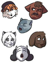 Abbey Augustus David Draw_Stream Mike Paulo Rachel Taeshi_(Artist) (900x1173, 269KB)