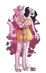 excellent FatCat_(Artist) Jessica JessicaxRachel Rachel (600x936, 332KB)