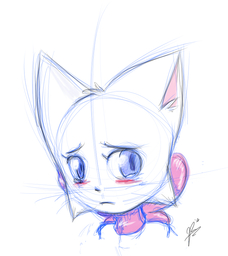 Fenfir_(Artist) Lucy sketch (688x772, 334KB)