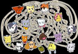 Abbey Amaya Augustus Carter chart Daisy David Flower_Girl Jessica Kizuna Lucy McCain Mike Paulo Rachel Sandy Skyen_(Artist) Sue Tess (1100x767, 322KB)