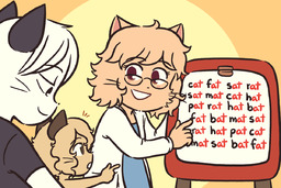 Augustus AugustusxDaisy Daisy Draw_Stream Kitten Taeshi_(Artist) (1200x800, 100KB)