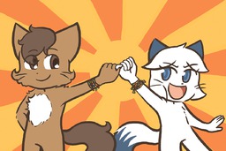 AbbeyxDaisy AugustusxLucy Draw_Stream Kitten Taeshi_(Artist) (1200x800, 110KB)