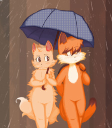 Daisy PachiiMochii_(Artist) Paulo PauloxDaisy pixel_art rain redraw (3240x3690, 376KB)