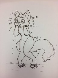 Daisy lineart yiffwave_(Artist) (900x1200, 104KB)