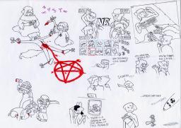 Abbey Amaya Aria Augustus blood Carter costume Daisy David fancharacter Gnukko Gnukko_(Artist) Jasmine Jessica JessicaxTess Lucy Melody Mike Mina Molly Paulo Paulo's_dad PauloxMelody Sandy Sue Tess weapon (1280x909, 322KB)