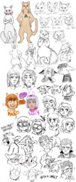 Abbey Augustus AugustusxAbbey Daisy excellent human juicebot_(Artist) Lucy Mike Paulo PauloxDaisy PauloxLucy Sandy sketch Sue (1000x2400, 1.8MB)