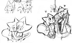 Abbey AbbeyxLucy giankitty_(Artist) Lucy LucyxSandy Mike MikexLucy Sandy (1833x1090, 272KB)