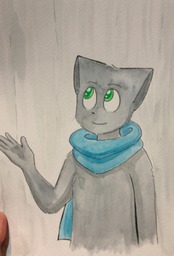 commission Mike Taeshi_(Artist) watercolor (470x692, 428KB)