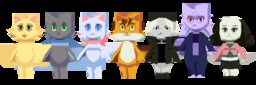 Augustus Daisy Jessica Lucy Mike Paulo Rachel Spunos_(Artist) animated (900x300, 1006.6KB)