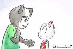 commission Jordan Matt MattxJordan Taeshi_(Artist) watercolor (998x671, 867KB)