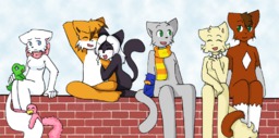 Abbey Blur Chirpy Daisy Jasmine Lisa_(Artist) Lucy Mike Paulo Yashy (900x448, 374KB)