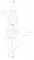 Christmas Lily_(Artist) Lucy (600x1064, 46KB)