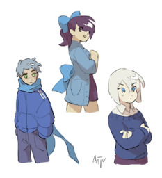 Anjujsc_(Artist) excellent human Lucy Mike Sandy (1000x1100, 305KB)
