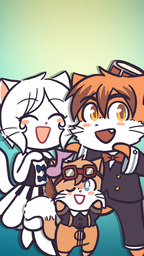 DaniYellAtU_(Artist) edit Kitten Lucy Paulo PauloxLucy wallpaper (1080x1920, 376KB)