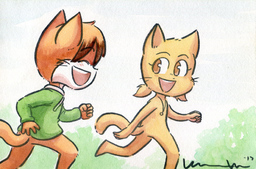 commission Paulo Sue Taeshi_(Artist) watercolor (884x584, 329KB)