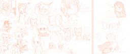 Abbey Daisy fancharacter Flower_Girl Jessica Justin Keyk_(Artist) Kizuna Lucy McCain Mike Molly Paulo Rachel Sandy Sue SuitCase Taeshi Tess (2500x1054, 303KB)