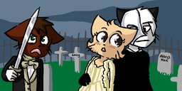Abbey Augustus Charlotte Daisy Draw_Stream Lucy parody Taeshi_(Artist) (1100x550, 19KB)