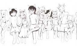 Adult_Lucy Catherine CatherinexZach Daisy David Doublet_(Artist) fancharacter Liam LiamxLucy Lucy Mike MikexSandy Paulo PauloxDaisy Rachel Sandy Zach (1099x657, 300KB)
