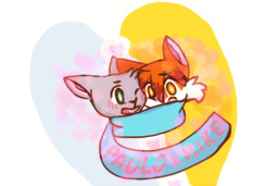 FlamingHairball_(Artist) Mike MikexPaulo Paulo (646x431, 181KB)