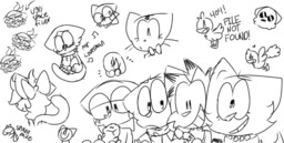 Alejandro Amaya Carter Chirpy Daisy David Error Lucy marrow_(Artist) McCain Mike Paulo Sandy sketch Yashy (1787x900, 672KB)