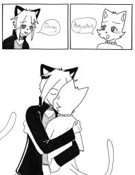 Augustus AugustusxDaisy comic Daisy Gabriel_Kaxbe_(Artist) kiss (900x1164, 132KB)