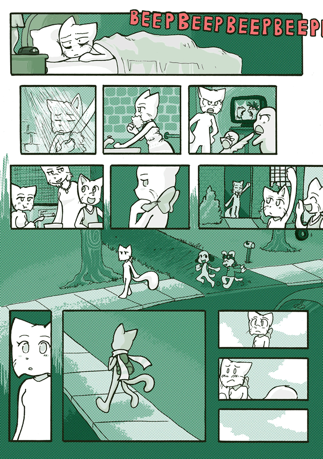 A Distance Apart, page 1.